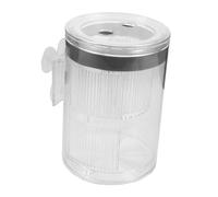 BESTonZON Floating Fish Breeding Box Acrylic Isolation Chamber with Suction Cups Floating Design for Betta Guppy Clownfish Hatchery Aquarium Divider for Saltwater and Freshwater Tanks