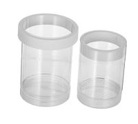BESTonZON Floating Fish Tank Incubator Transparent Isolation Breeding Box for Guppy and Small Fish Hatching Space Saving Design Easy Maintenance Independent Sections for Fry Survival