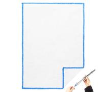 BESTonZON Flute Cleaning Cloth Flute Cleaner Rag for Inside Care Clarinet Cleaner Soft Muslin Gauze Wiper for Woodwind Instrument Maintenance 1 X Wiping Cloth 32.00 X 23.00cm