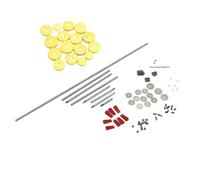 BESTonZON Flute Repair Kit Complete Tool Set for Cleaning Rod Roller Screws Sound Hole Mat Pad