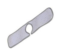 BESTonZON Foldable Blue Polyester Faucet Mat with Quick Drying Feature, Sink Splash Guard and Drip Catcher for Kitchen Sink Protection and Water Splash Prevention