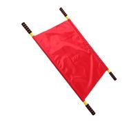 BESTonZON Folding Cloth Stretcher for Emergency Drill Sensory Fidget Educational Game to Teamwork and Response Skills Kindergarten Outdoor Activity Tool Red
