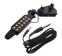 BESTonZON Folk Guitar Pickup Wooden Guitar Pickup Sound Pick-up Compatible Amplifier Easy to Use Random Style