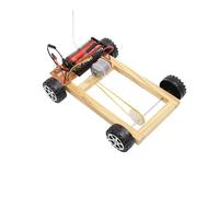 BESTonZON Four Wheel Drive Car Model DIY Assembly Kit for Teens Educational Science Project Without Batteries Small Technology Model to Explore Circuit Power and Mechanics Principles