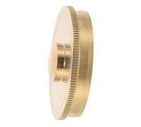 BESTonZON French Horn Bottom Valve Cover Metal Repair Part for Performance Easy Installation Fit for Musicians Bands and Repair Shops