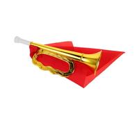 BESTonZON Friendly Small Plastic Trumpet for Bright Clear Sound Rounded Edges for Early Music Development Preschool Boys for Parties and Sports Cheering