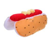 BESTonZON Funny Hamburger Transformation Costume for Dogs Pet Hot Dog Clothes for Halloween Parties and Photos