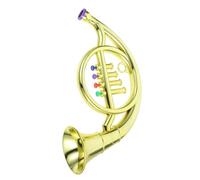 BESTonZON Funny Horn Educational for French Horn Musical Instrument for Enlightenment Play Lightweight Design Birthday for Boys