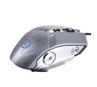 BESTonZON Gaming Mouse Wired Computer Mice for Laptop Silent Backlit Mechanical Ergonomic Design 4-gear Breathing Light Comfortable Grip Skin-friendly
