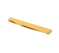BESTonZON Gl224 72mm Brass Gold Plated Guitar Bridge Saddle for Acoustic Folk Guitar Replacement Parts