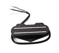 BESTonZON Gma310 Guitar Pickup Single Coil Dual Rail Fully Shielded 4 Wire Noise 2 Pole