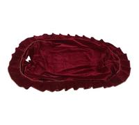 BESTonZON Gold Velvet Piano Bench Cover Stretch Washable Protector for Single Seat for Bedroom Piano Stool