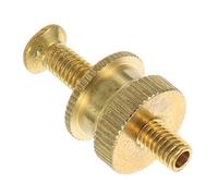 BESTonZON Golden Brass Guitar String Locking Screw for Electric Guitar Bridge Replacement Specially Designed for Long-term Use Resistant to Deformation and Maintenance