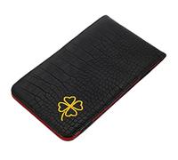 BESTonZON Golf Scorecard Holder Lightweight Portable Leather Score Keeping Cover Black Outdoor Golfing Record Book for Men and Women Golf Accessories