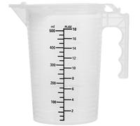 BESTonZON Graduated Measuring Cup Scale Plastic Material for Kitchen and Baking Large Capacity for Milk and Egg Mixing