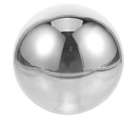 BESTonZON Grey Glass Globe Lampshade Replacement for Pendant Lamp 4.7 Inch Smoke Ball Lamp Shade Cover for Ceiling Light Decorative Chandelier