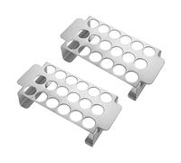 BESTonZON Grill Accessories Set 2pcs Stainless Steel Pepper Holders for Jalapeno Corer Tool Bbq