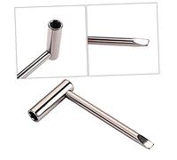 BESTonZON Guitar Banjo Wrench Inner Outer Diameter Truss Rod Box Wrench High Density Steel Easy Adjustment Tool for Guitar