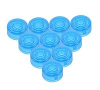 BESTonZON Guitar Effects Pedal Caps 10pcs Plastic Footswitch Toppers in Blue for Guitar Pedal Knobs Musical Instrument Accessories
