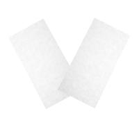 BESTonZON Guitar Fingerboard Decoration 2pcs Rectangle White Nacre Shell Sheet Inlay Material for Headstock and Neck Accessories for Electric and Acoustic Guitars