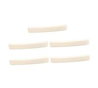 BESTonZON Guitar for Families and Friends 5pcs Bone Nut Blank Set Made from Ox Bone Designed to Decrease Noise and Provide More Vibration for Vintage Instruments and Guitar