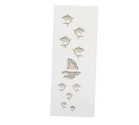 BESTonZON Guitar Fretboard Decal Guitar Sticker Set Unique Fingerboard Stickers No Scratch Decorative Guitar Decal Paper Material Easy Peel and Stick