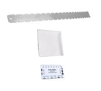 BESTonZON Guitar Fretboard Ruler Guitar Neck Ruler Luthier Kit String Height Gauge Tool
