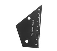 BESTonZON Guitar Measuring Tool with Stainless Steel Material String Action Ruler and Smooth Margin Design for Electric Bass and Guitar Suitable for Experienced Guitarist and Beginner