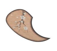 BESTonZON Guitar Pickguard Scratch Guard for Acoustic Guitars Beautiful Wood Grain Protective Plate Decal Sticker for Protection