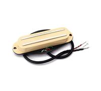 BESTonZON Guitar Pickup Dual Coil Humbucker Neck Replacement Pickups 4 Wires Yellow Shell for Electric Guitar Replacement Parts