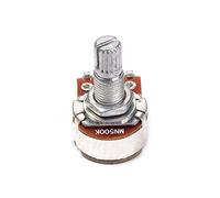 BESTonZON Guitar Potentiometers Volume Tone Control Mn500k Dual Deck with Long Knurled and Split Shaft Lightweight Metal Build Suitable for Electric Guitar and Bass