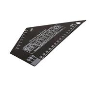 BESTonZON Guitar String Height Ruler for Action Gauge Setup Luthier Tool for Electric Guitar String Action Measurement Tool