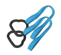 BESTonZON Gymnastic Rings with Straps Space Saving Indoor Fitness Equipment for Strength Training for Home Workouts for Adults Compact Design for Spaces