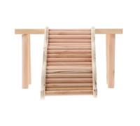 BESTonZON Hamster Wooden Climbing Platform Ladder Multi-level Cage Accessory for Small Animals Like Rats and Guinea Pigs Play Environment and Promotes Activity
