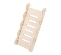 BESTonZON Hamster Wooden Ladder Platform Toy for Climbing Small Pet Accessory Chinchilla Plaything Cage Ladder