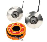 BESTonZON Handmade Tibetan Tingsha Cymbals Bell Small Copper Meditation Bell for Yoga Zen Practice Lightweight Traditional Sound Instrument