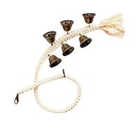 BESTonZON Hanging Dog Training Doorbell Weaving Chain with Sound for Potty Training for Housebreaking Dogs Decor Puppy Toilet