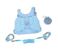 BESTonZON Harness Leash with Lost Wrist Link and Backpack Reins Safety Walking Harness for Outdoor Travel Leash for Boys and Design