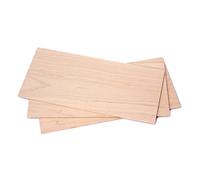 BESTonZON Headstock Plate Guitar Neck Inlay Acoustic Guitar Head Veneer Blank Bass Pickguard Guitar Inlay Material Guitar Accesories Bass Pickguard Material Guitar DIY Supplies Bamboo