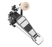 BESTonZON Heavy Duty Single Bass Drum Pedal Metal Foot Kick for Drums Set Suitable for Jazz and Rock Music