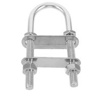 BESTonZON Heavy-duty Stainless Steel U Bolt Corrosion-resistant Boat Stern Bow Eye Pad for Deck Tie Down Reliable Fastening Hardware for Safety and Industrial Use
