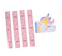 BESTonZON Height Measurement Sticker Wall Decal Funny Cartoon Growth Chart Removable Boys and Girls Height Chart for Nursery Decor