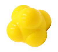 BESTonZON Hexagonal Reaction Training Ball Silicone Fitness Ball for Agility and Reflex Improvement Home Workout for Athletes in Baseball Football Soccer Hockey