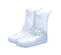 BESTonZON High Tube Shoe Covers Non-slip Overshoes for Adults Rainproof Outdoor Shoes Protection with Thickened Wear-resistant Soles Suitable for Hiking Climbing Fishing and More