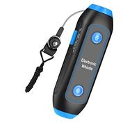BESTonZON High Volume Electronic Whistle with LED Sos Flashlight Abs Handheld Referee Trainer Outdoor Camping Safety Whistle for Football Training and Emergency Use