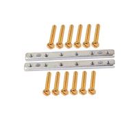 BESTonZON Humbucker Pickup Frame Kits Two Iron Plates for Electric Guitar Neck Bridges Humbucker Pickup Covers