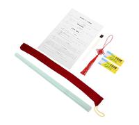 BESTonZON Imitation Jade Dizi Flute Chinese Musical Instrument Beginner Plastic Woodwind for Parties Learning Traditional Performance
