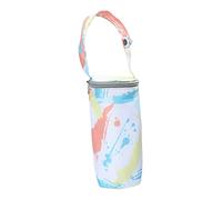 BESTonZON Insulated Bottle Bag for Thermal Cooler Pouch Convenient Hand Strap Keeps Bottles Warm Fresh for Hours for Strollers and Diaper Bags Doodle Style
