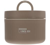 BESTonZON Insulated Lunch Box Stainless Steel Thermal Soup Bowl with Lid and Handle 4.5 Inch Compact Food Container for Instant Noodles and Outdoor Meals