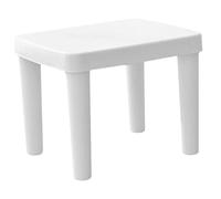 BESTonZON Japanese Style Stool for Shower Foot Rest Kitchen Step Stool Small Step Stool Foot Rest Stool Kindergarten Stool Stool At Home Plastic Child White Bedside Table, R061064154N